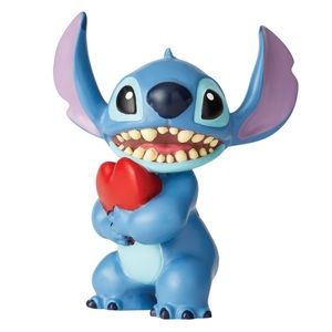Stitch Figure With Heart ❤️ Original DISNEY SHOWCASE New In A Box Collectable
